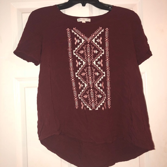 Aztec Print Top - Picture 1 of 3